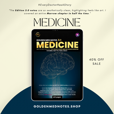 FINAL YEAR MBBS MAJOR SUB JECTS – EXAM READY CONCISE NOTES (Edition 3.0)