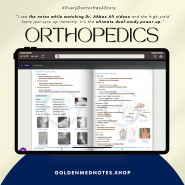 Orthopedics Golden Med Notes Edition 3.0