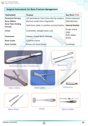 Orthopedics Golden Med Notes Edition 3.0