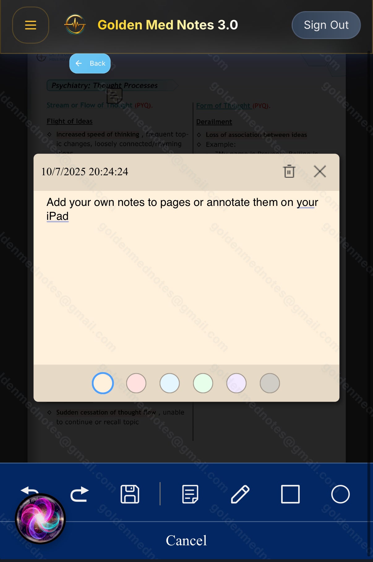 Early Bird Offer Golden Med Notes Edition 3.0 with Golden Med AI 24/7 Tutor Master Plan