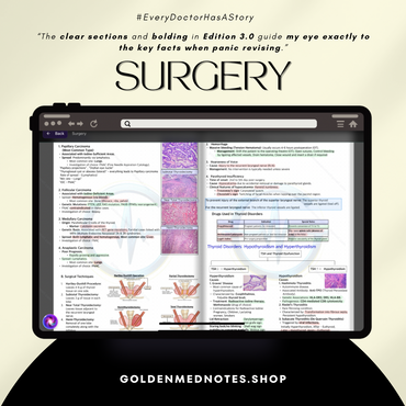 Surgery Golden Med Notes Edition 3.0