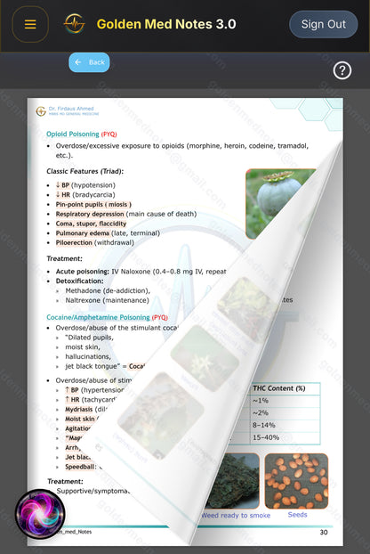 Early Bird Offer Golden Med Notes Edition 3.0 with Golden Med AI 24/7 Tutor Master Plan