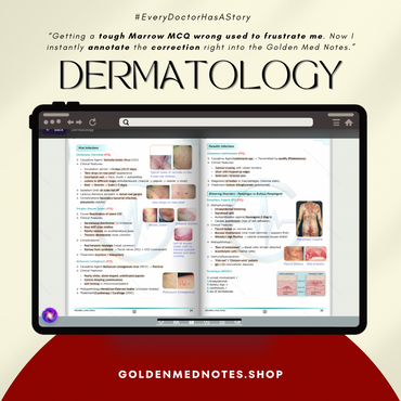 Dermatology Golden Med Notes Edition 3.0