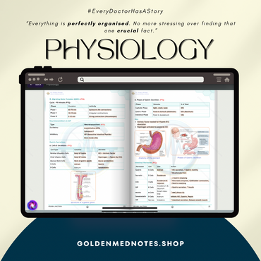 Physiology Golden Med Notes Edition 3.0