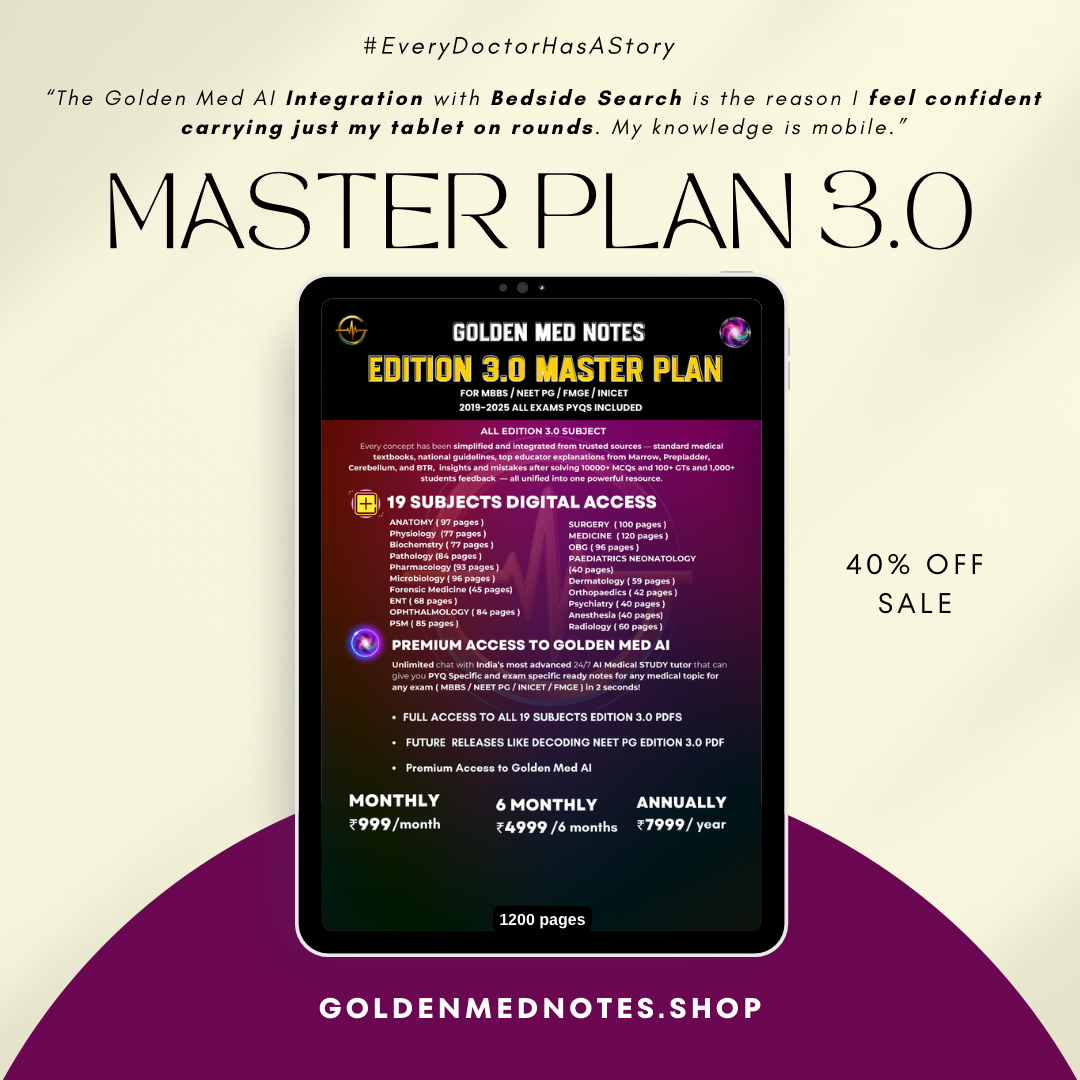 Golden Med AI 24/7 AI Tutor Master Plan