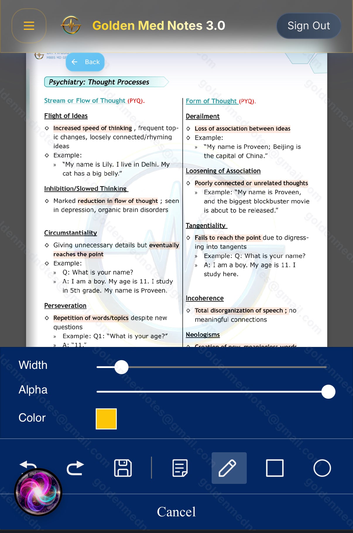 Early Bird Offer Golden Med Notes Edition 3.0 with Golden Med AI 24/7 Tutor Master Plan