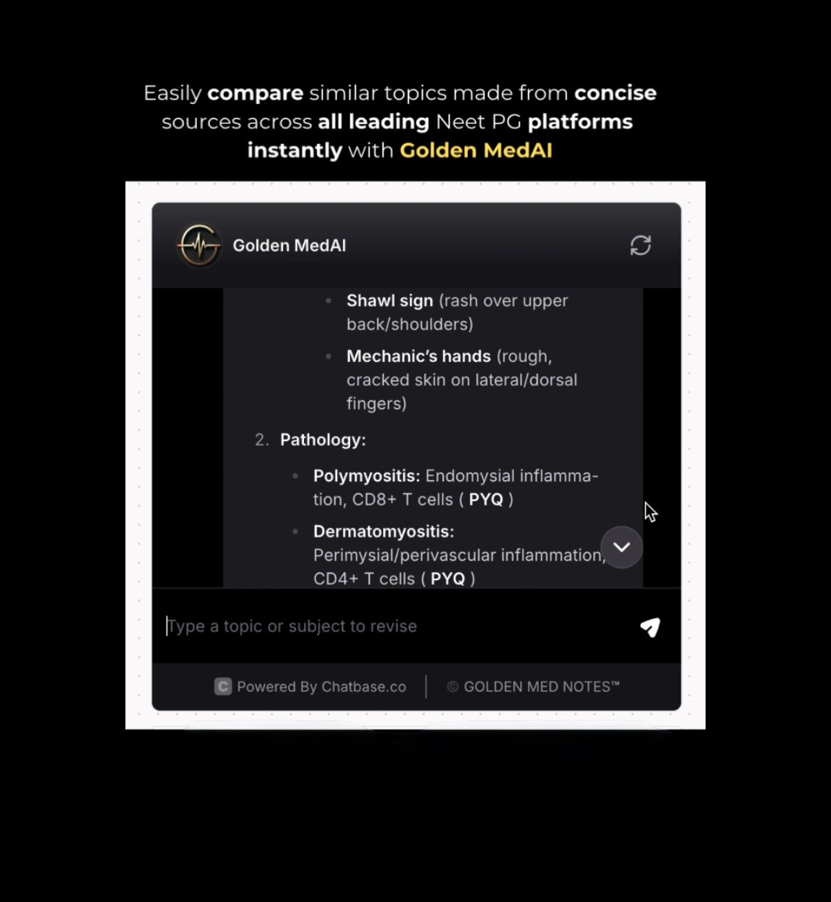 Golden Med AI Chat