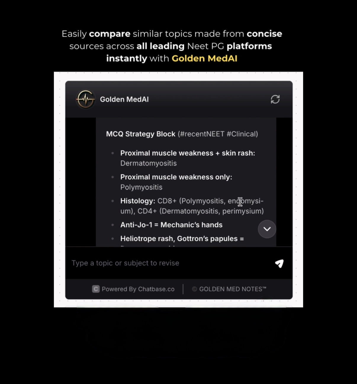 Golden Med AI Chat
