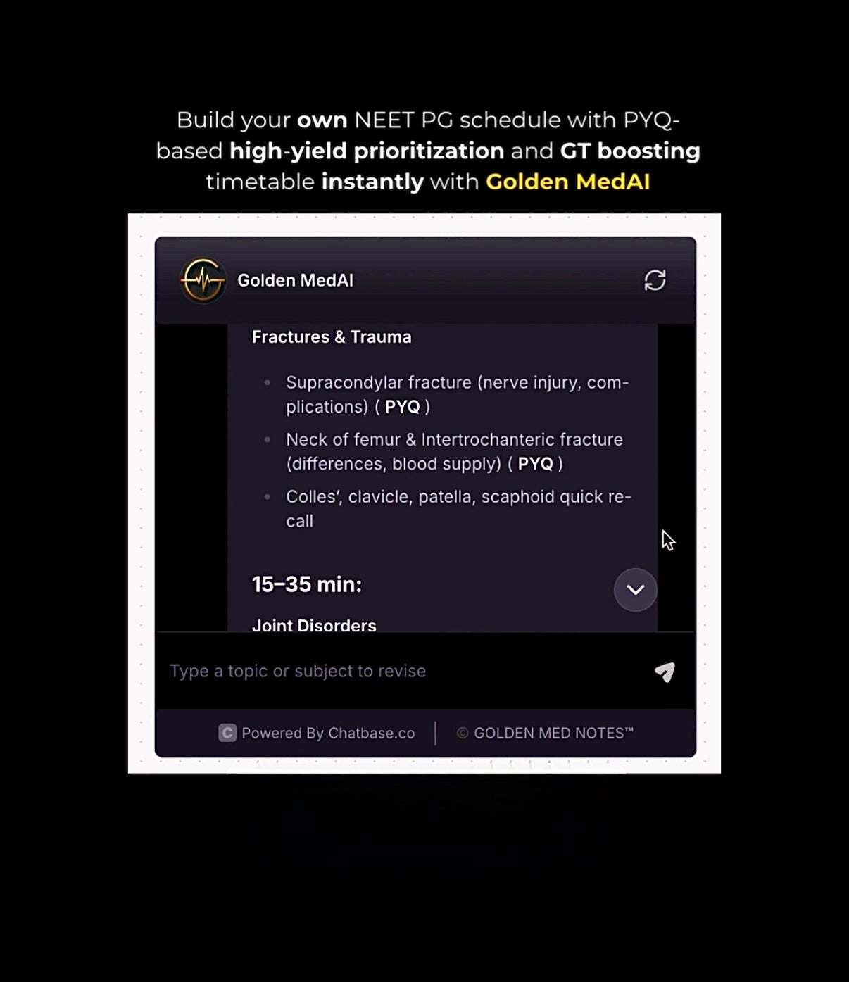 Golden Med AI Chat