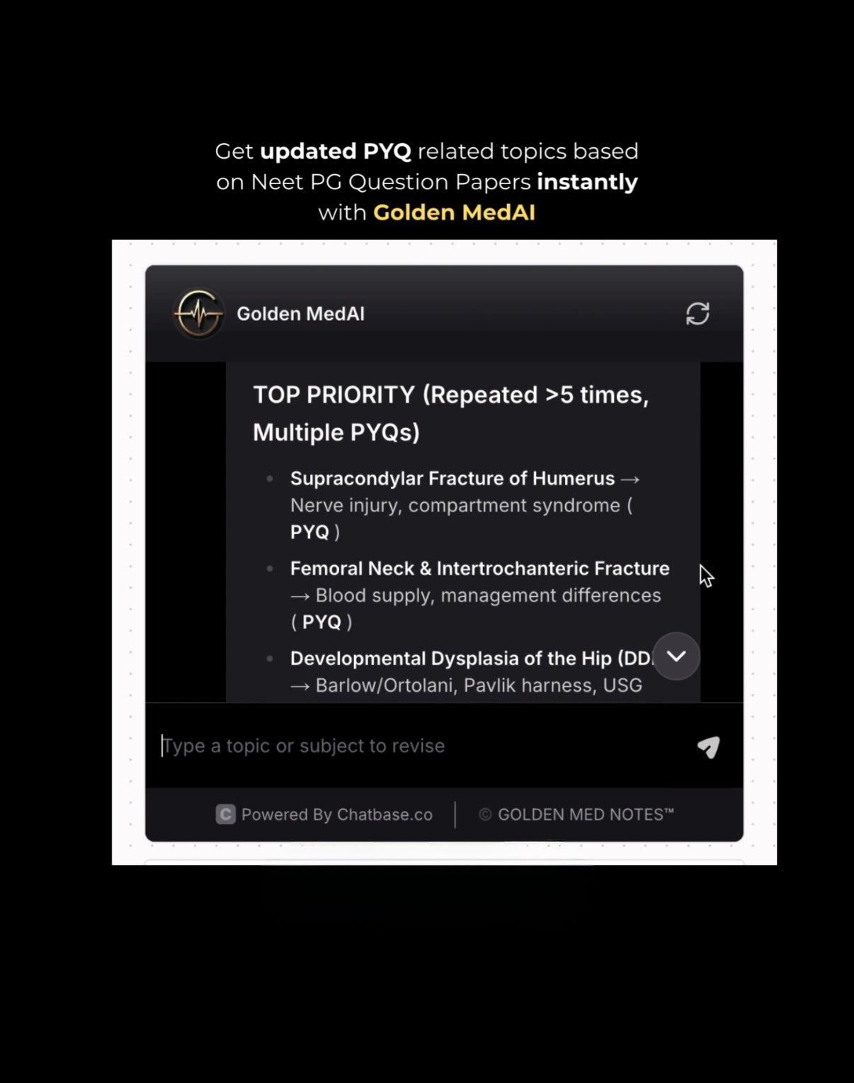 Golden Med AI  Chat
